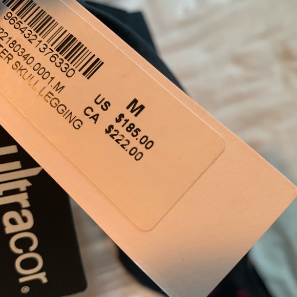 Ultracor Skull Leggings NWT - Picture 5 of 5